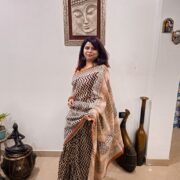 Elegant Chanderi Silk Saree