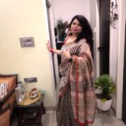 Tedhi Medhi Chanderi Saree