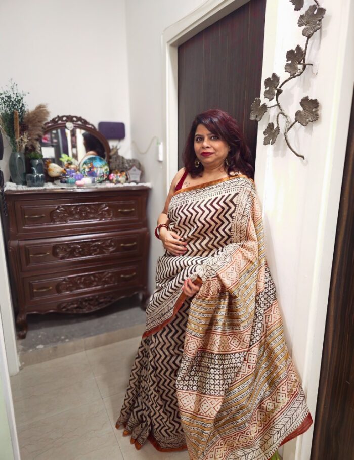20240907_193933 Tedhi Medhi Chanderi cotton silk saree