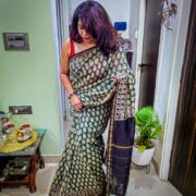 Chanderi Bagru Sarees