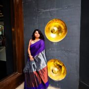 Jamuni Lehar Khadi Cotton Saree
