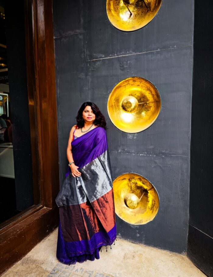 20241017_141306 Jamuni Lehar Khadi Cotton Saree