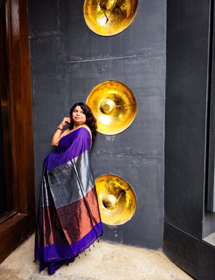 20241017_141312 Traditional Khadi Cotton Saree