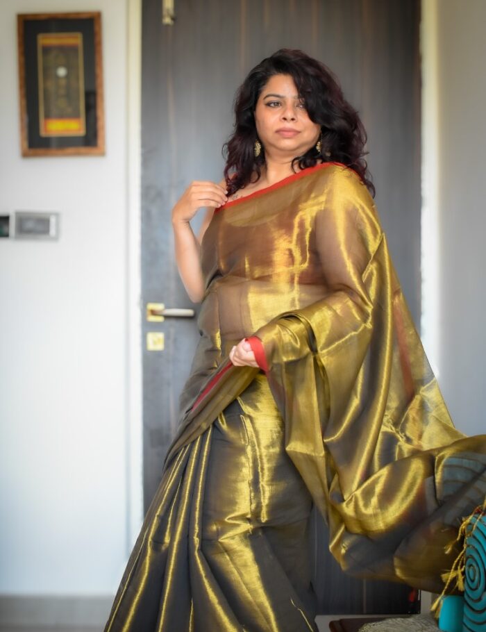 DSC_0428-2 Elegant Tissue Silk Saree