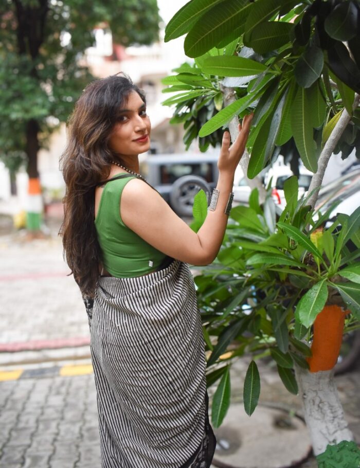 DSC_0785 Traditional Bagru Cotton Saree