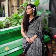 Kali Lakeer- Mul-Cotton Bagru