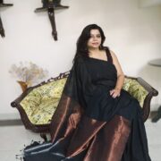 kali lehar khadi cotton saree