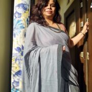 Traditional saleti cotton saree