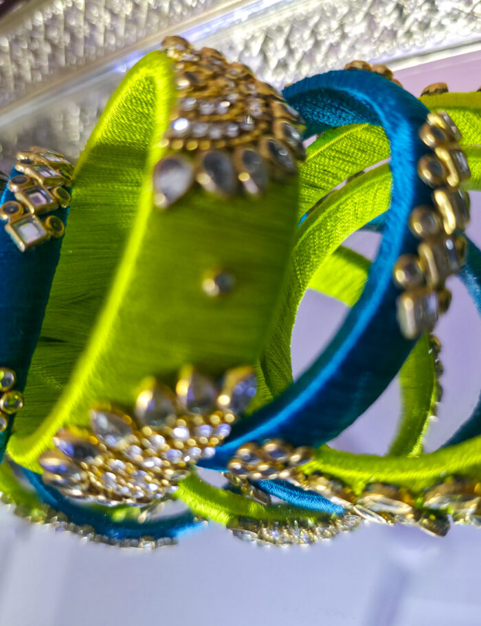 20250927_220806 Silk-thread kundan bangles set