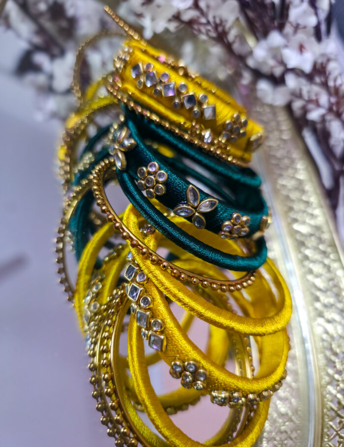 20250927_221337 Silk thread kundan bangles