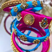 Silk thread bangles