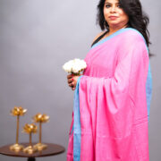 Gulabi mulmul handloom