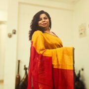 Haldi cotton-silk saree