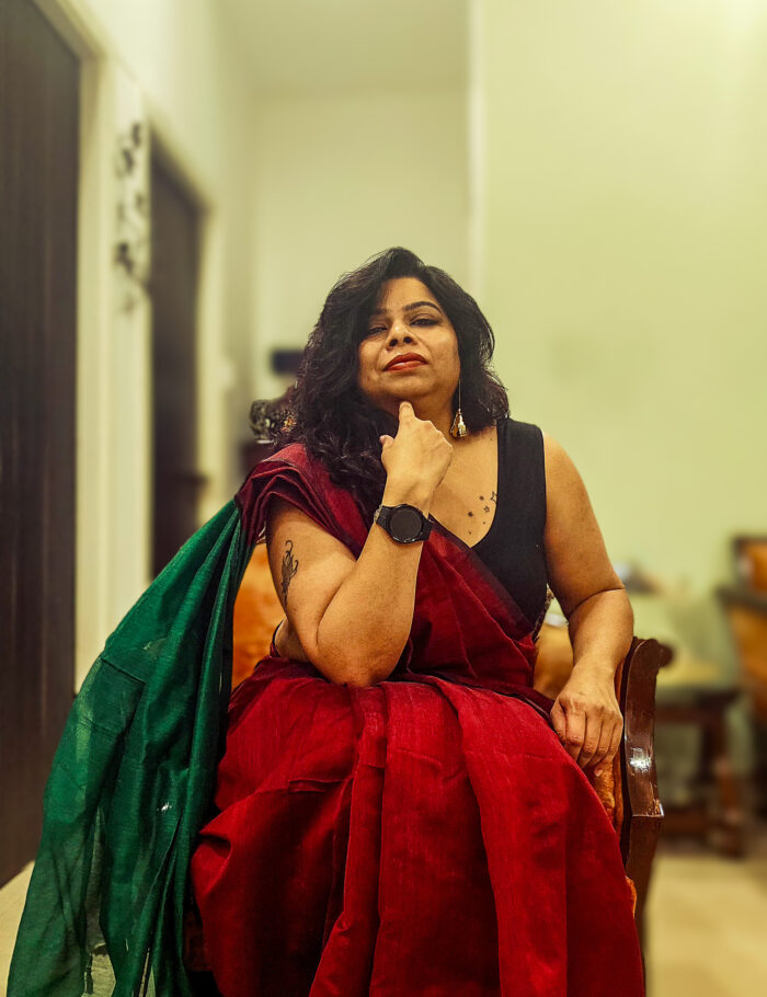 20241204_001405-2 Kesar-color handwoven saree