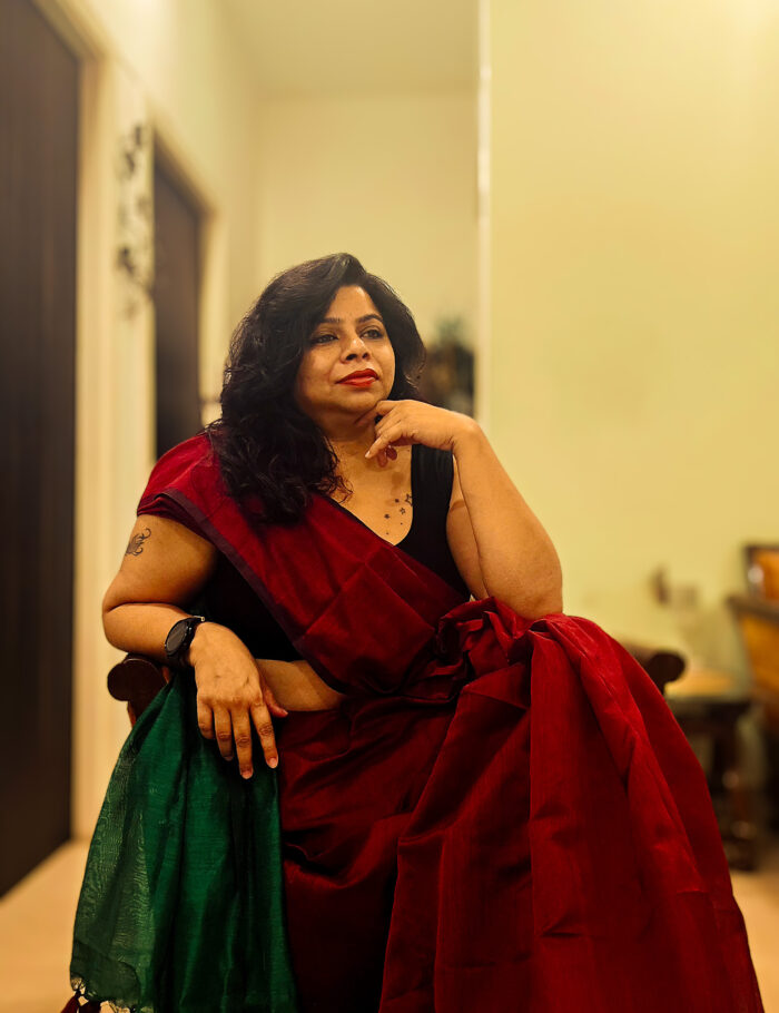 20241204_001535-2 Saffron-hued cotton silk saree