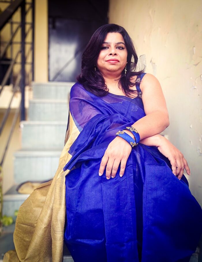 20241215_171851 Classic blue basil saree