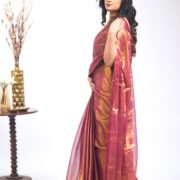 Elegant copper drape
