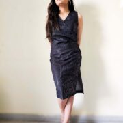 Minimalist black stripe co-ord set