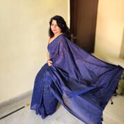 Khadi Cotton Zari Saree