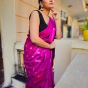 Pure Katan silk in pink