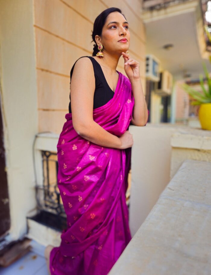 20250120_123437 Pure Katan silk in pink