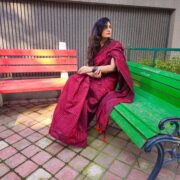Laal Zari Cotton Saree