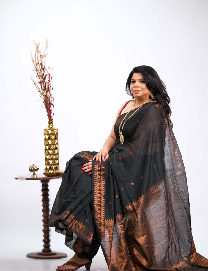 Geheri Syahi Copper Zari