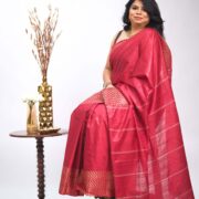 Satin-finish red Katan