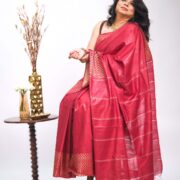 Satin-finish red Katan