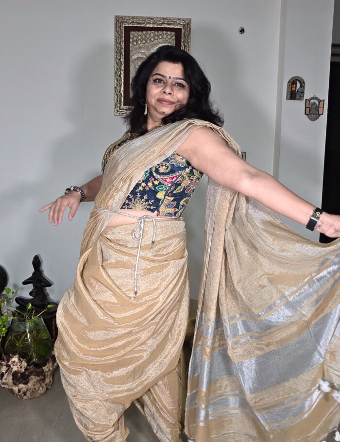 20250906_205019 Uranus gold zari linen saree
