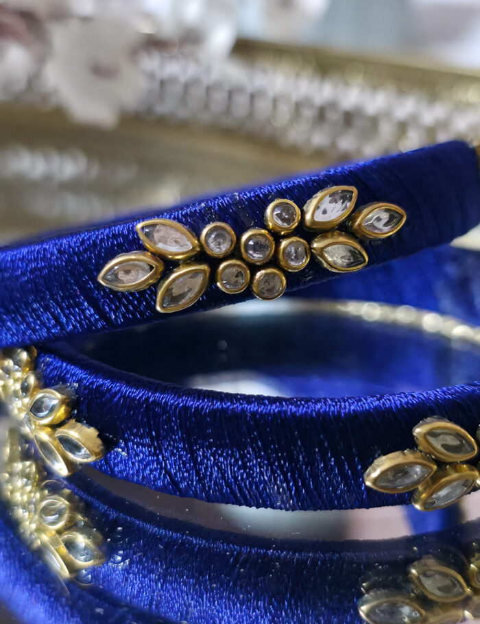 20250923_212238 Mint green handcrafted silk-thread kundan bangle set