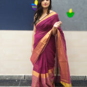 with Zari Border Premium Handwoven