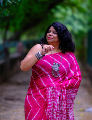 Gulabi Leheriya Mul