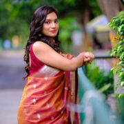 Banarasi Silk Saree with Zari Border