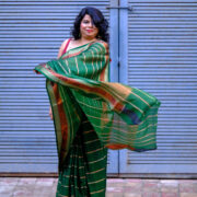Harini Banarasi silk saree with zari border