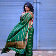 Banarasi silk saree Harini with zari detailing