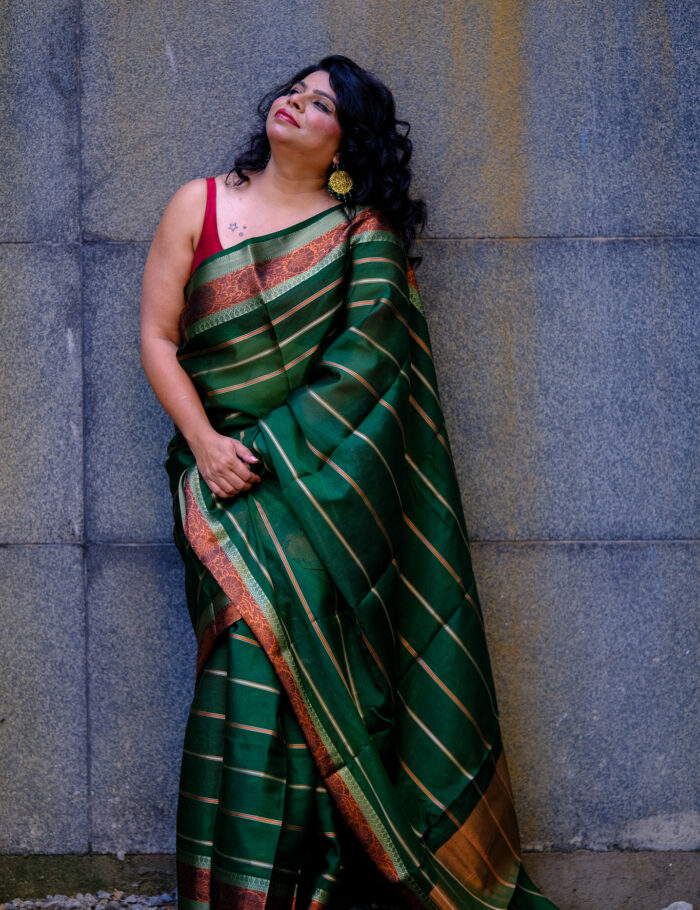 DSCF0939 Harini Banarasi saree woven silk with zari