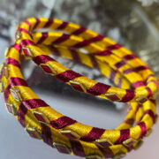 Silk thread kundan bangles