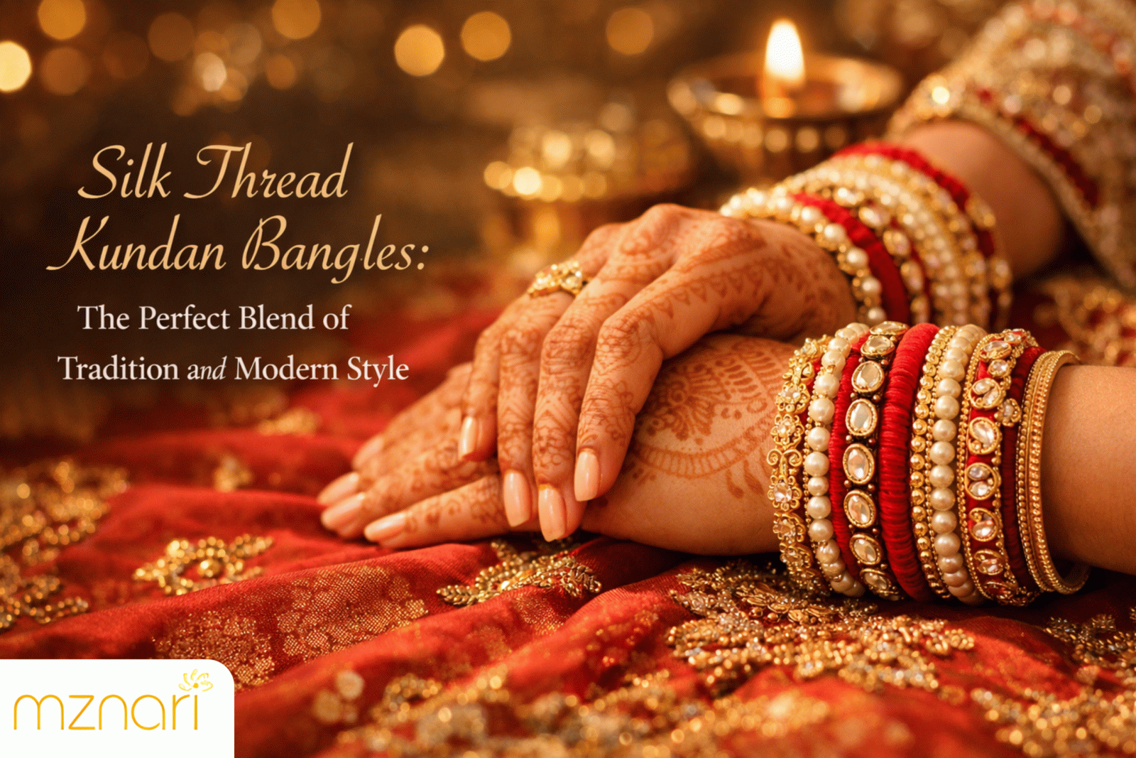 silk thread kundan bangles traditional festive styling