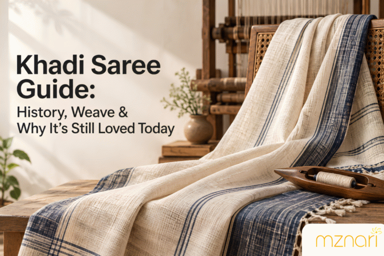 Khadi Saree Guide: History, Weave & Why It’s Still Loved Today